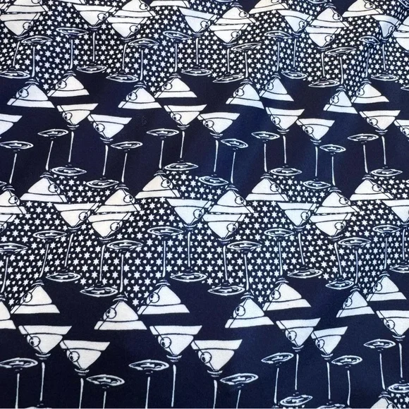 Coral Bay Golf Skort Skirt w/ Shorts Pull On Pickleball LARGE Stretch Martini - Picture 3 of 5